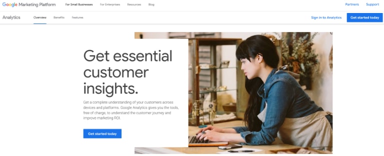 cách cài đặt tiện ích Google Analytics